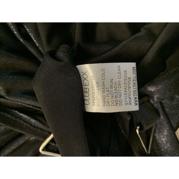 Dollskill Clubexx Rave Hooded Top XS Club Body con - Picture 6 of 8